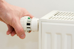 Angle central heating installation costs